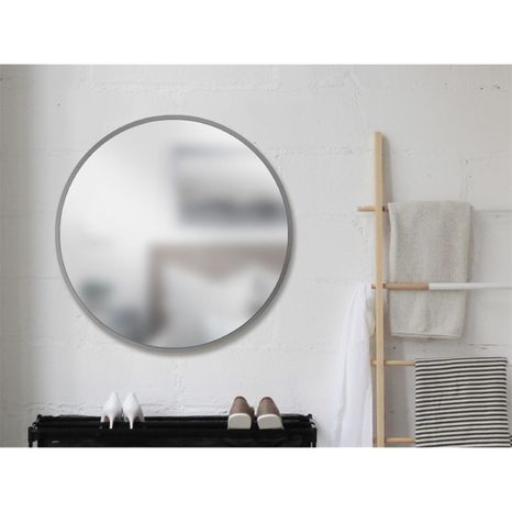 Zrkadlo HUB na zavesenie 94 cm šedé